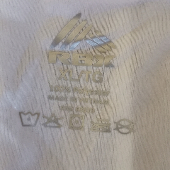 REEBOK Shorts White Drawstring Running New XL - Picture 4 of 8